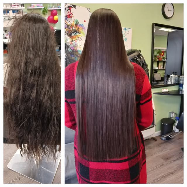 Cliente do Hair Brasil com cabelo trabalhado